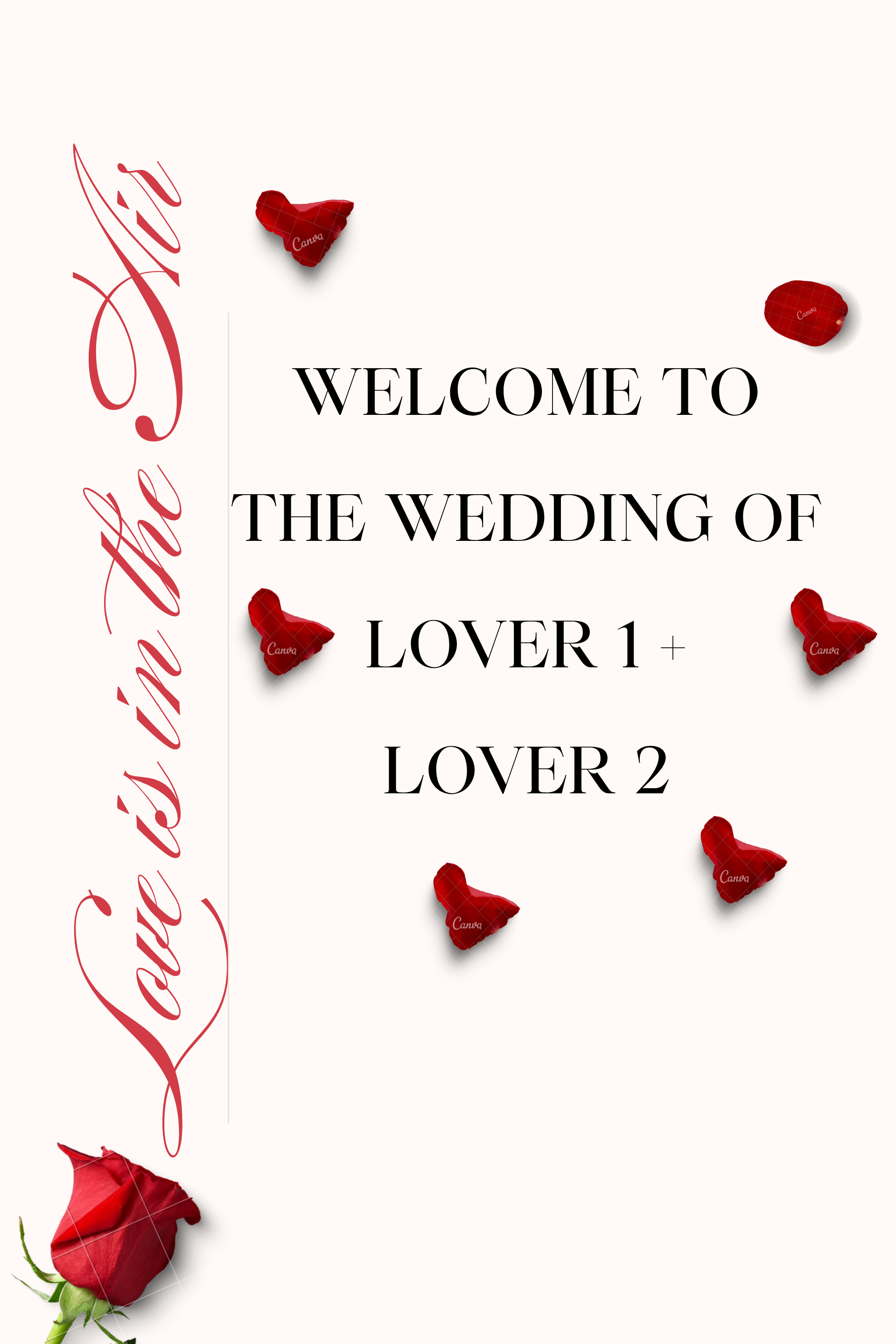 Seating Chart (20 x 30 in)